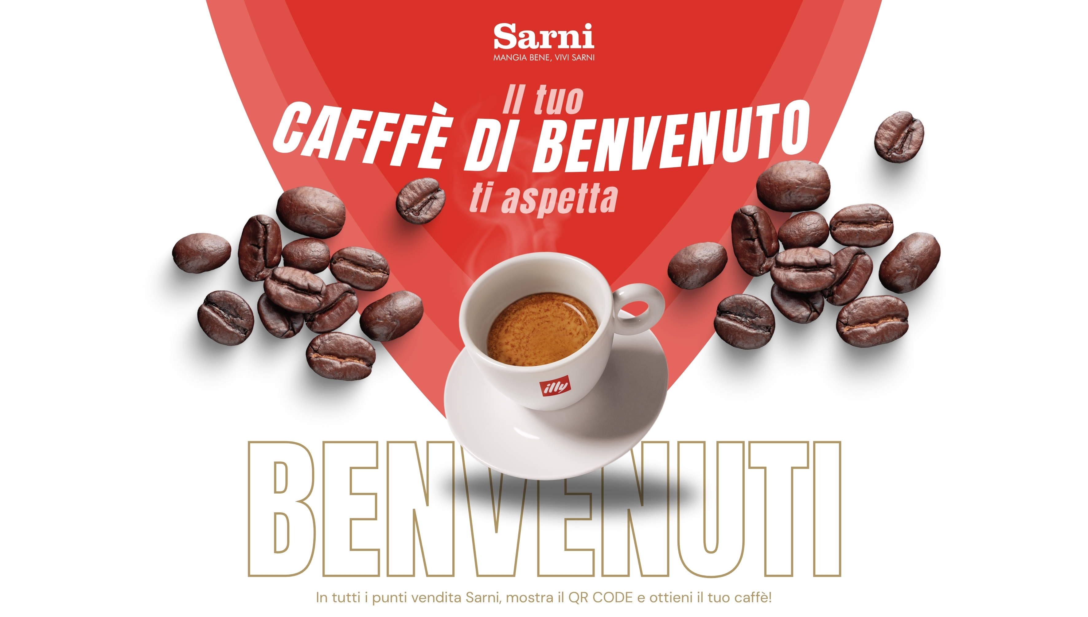Caffè omaggio e buono da 3€